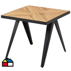 HOMY - Mesa lateral 55x55x50 cm madera