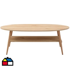 HOMY - Mesa de centro 120x50x50 cm madera