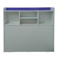 MUEBLES KIDS - Respaldo Repisa Morado 1 Plza