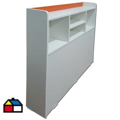 MUEBLES KIDS - Respaldo Repisa Naranjo 15 plza