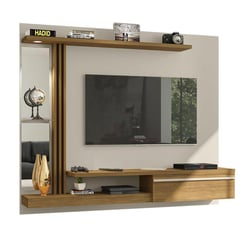 HOGA - Panel Tv 55" Denver Blanco Invierno 136X160X29 cm.