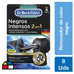 DR. BECKMANN - Limpiador negros intensos 8 unidades