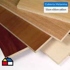 IMPERIAL - Cubierta melamina diseño madera 60x50cm