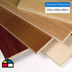 IMPERIAL - Cubierta melamina diseño madera 90x50cm gt
