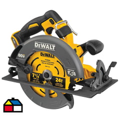 DEWALT - Sierra circular inalámbrica 7 1/4" 60V sin batería