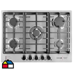 SINDELEN - Encimera Gas 5 Platos Inox CEG-4700IN