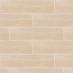 ARGENTA - Porcelanato 22.5x90 cm Landes Marrón Claro Natural 1.215 m2