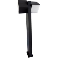 BYP - Poste Lutec cuba 2 luces 23 W 1000LM 75cm 3000K IP54 negro