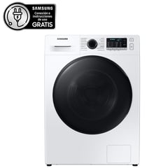 SAMSUNG - Lavadora Secadora 11/7 kg Blanco WD11TA046BE/ZS