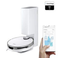 SAMSUNG - Aspiradora robot WIFI blanca