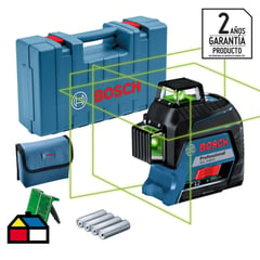 BOSCH - Nivel láser lineal 360° 80 metros verde