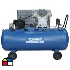 HYUNDAI - Compresor de aire trifasico 5,5 HP 300L