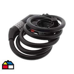 BURG WACHTER - Candado cable con combinacion iluminada 180 mm negro