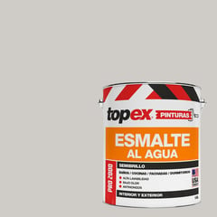 TOPEX - Esmalte al Agua Semibrillante 1 galón(es) Gris