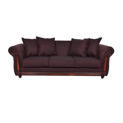 MASEL - Sofá 3 cuerpos Sofa 208x82x94 cm Esmirna