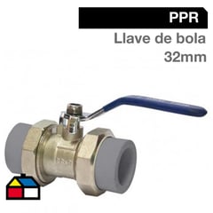 HOFFENS - Llave De Bola PPR 32mm Fusión Pn-10