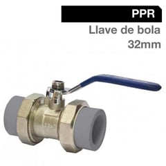 HOFFENS - Llave De Bola PPR 32mm Fusión Pn-10