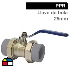 HOFFENS - Llave De Bola PPR 25mm Fusión Pn-10