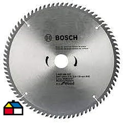 BOSCH - Disco de sierra circular 10" 80 dientes eco