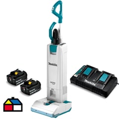 MAKITA - Aspiradora Vertical inalámbrica 18V con filtro HEPA