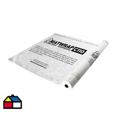 MATWRAP - Membrana hidrófuga y permeable al paso de vapor 75 m2 - 110 grs