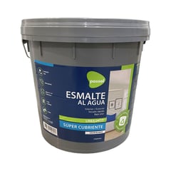 QUIMICA PASSOL - Esmalte al agua blanco 4 gl