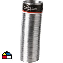 DOSPEL - Tubo corrugado aluminio 4"