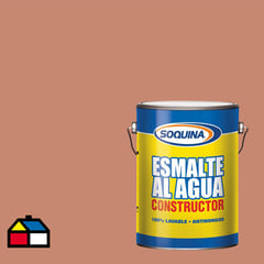 SOQUINA - Esmalte al agua constructor guayaba gl