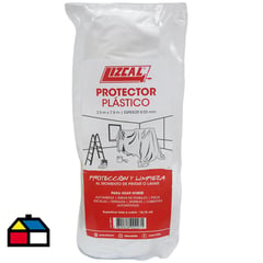 LIZCAL - Protector Plásticos Alta Densidad. Rollo 2,5m x 7,5m. Total 18,75 m2