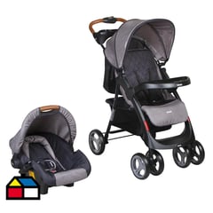 INFANTI - Coche Travel System Pompeya Grey