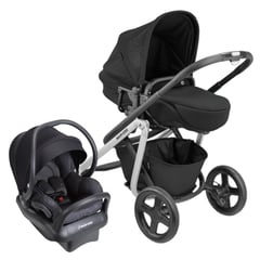 INFANTI - Coche Travel System Lila Nomad Black/Mico Max