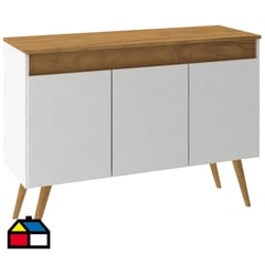 MOBILFRANK - Buffet arrimo 3 puertas 80x38x111 cm