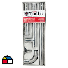 ALBIN TROTTER - Kit pellet ATDN 80 mm acero inoxidable