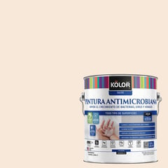 KOLOR - Pintura Antimicrobiana Semibrillante 1 galón(es) Beige Vicenza