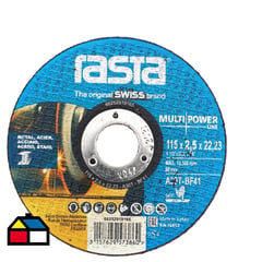 RASTA - Disco de corte metal 4,5" óxido de aluminio