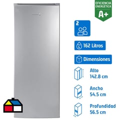 SINDELEN - Freezer Vertical 162 Litros Silver SFV-205SI