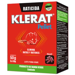 KLERAT - Raticida en pellet 50 gr