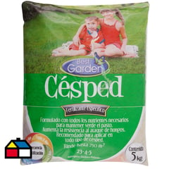 BEST GARDEN - Fertilizante para césped 5 kg bolsa