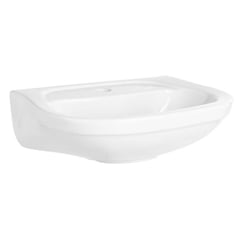 CORONA - Lavamanos con Forma Ovalada Porcelana 48x23x37.5 cm Blanco