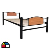 GENERICO - Cama Child 1.5 Plaza Negro