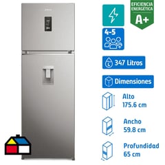 FENSA - Refrigerador Top Freezer No Frost 347 Litros Silver IF35E