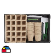 GROUW - Set Mini Huerto, incluye 47 piezas