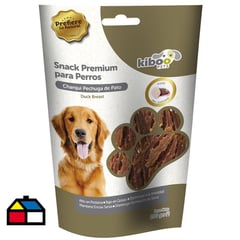 KIBOO PETS - Snack perro charqui pechuga de pato 100 gr