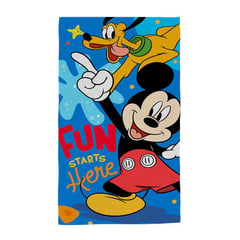 DISNEY - Toalla Playa Verano 2021 300 gr Algodón 70x140 cm Mickey Here