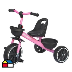 KIDSCOOL - Triciclo classic New rosado