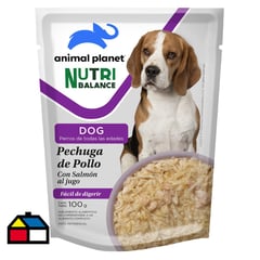 ANIMAL PLANET - Alimento húmedo para perro 100 gr pollo