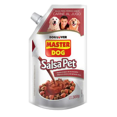 MASTER DOG - Salsa para perro carne al jugo 300gr