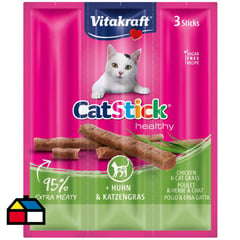 VITAKRAFT - Snack gato stick pollo hierba gatera 18 gr