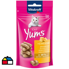 VITAKRAFT - Snack gato yums queso 40 gr