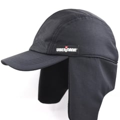 UBERMANN - Gorro invierno cubre orejas negro